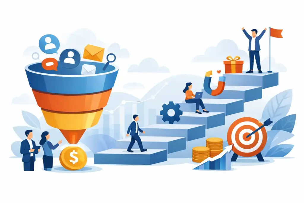 Sales Funnel aufbauen - Anleitung in 7 Schritten