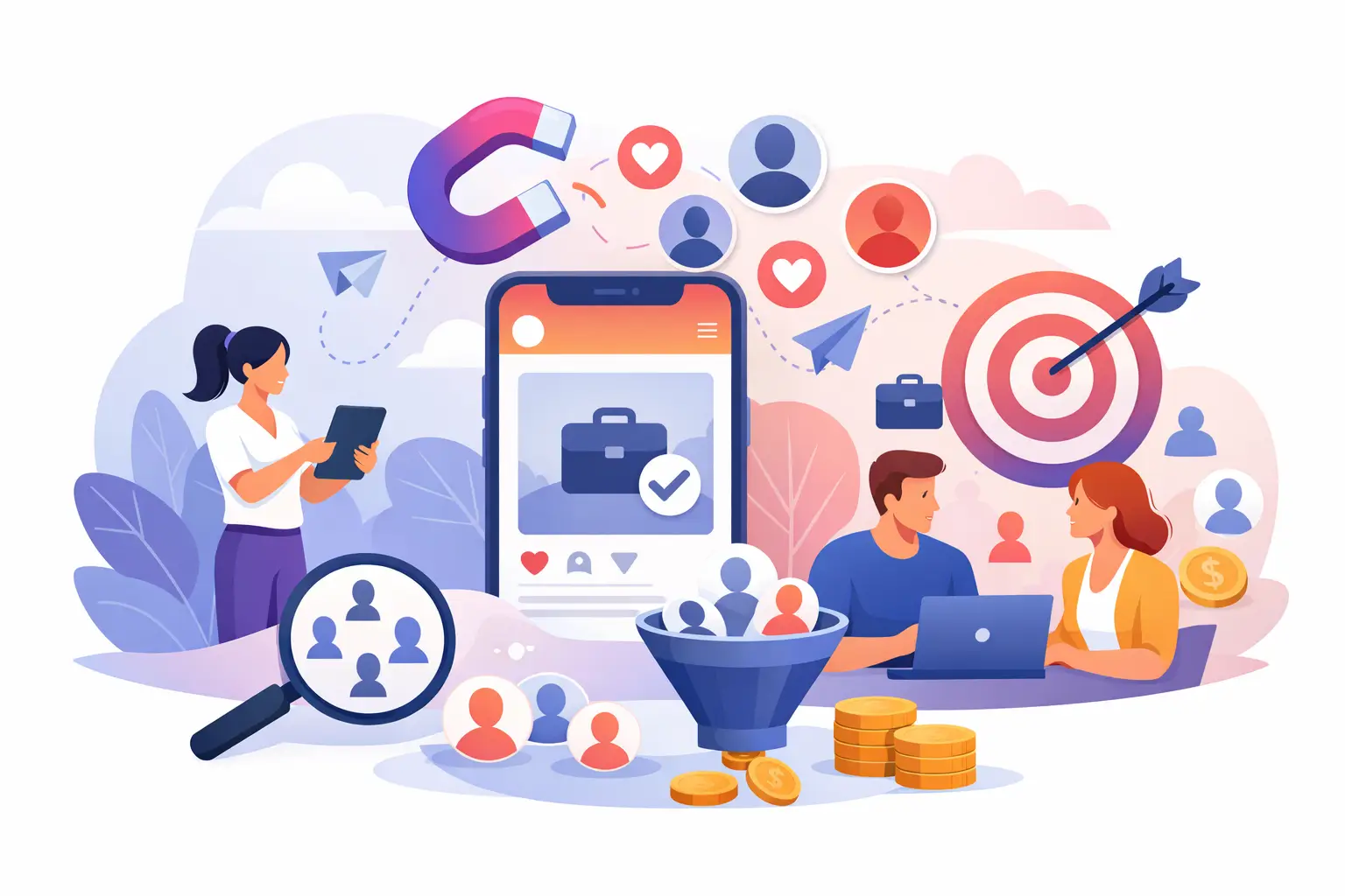 Instagram Leadgenerierung für Dienstleister