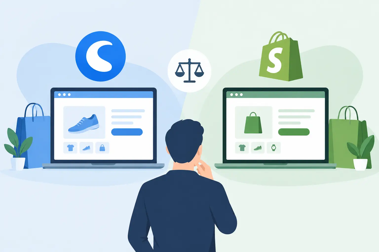 Shopware versus Shopify: Was passt zu dir?