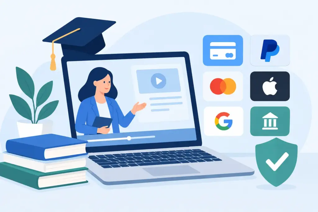 Welche Zahlungsanbieter für Onlinekurse passen?